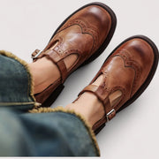 Delphine | Wide Fit Orthopedic Mary Jane Shoes