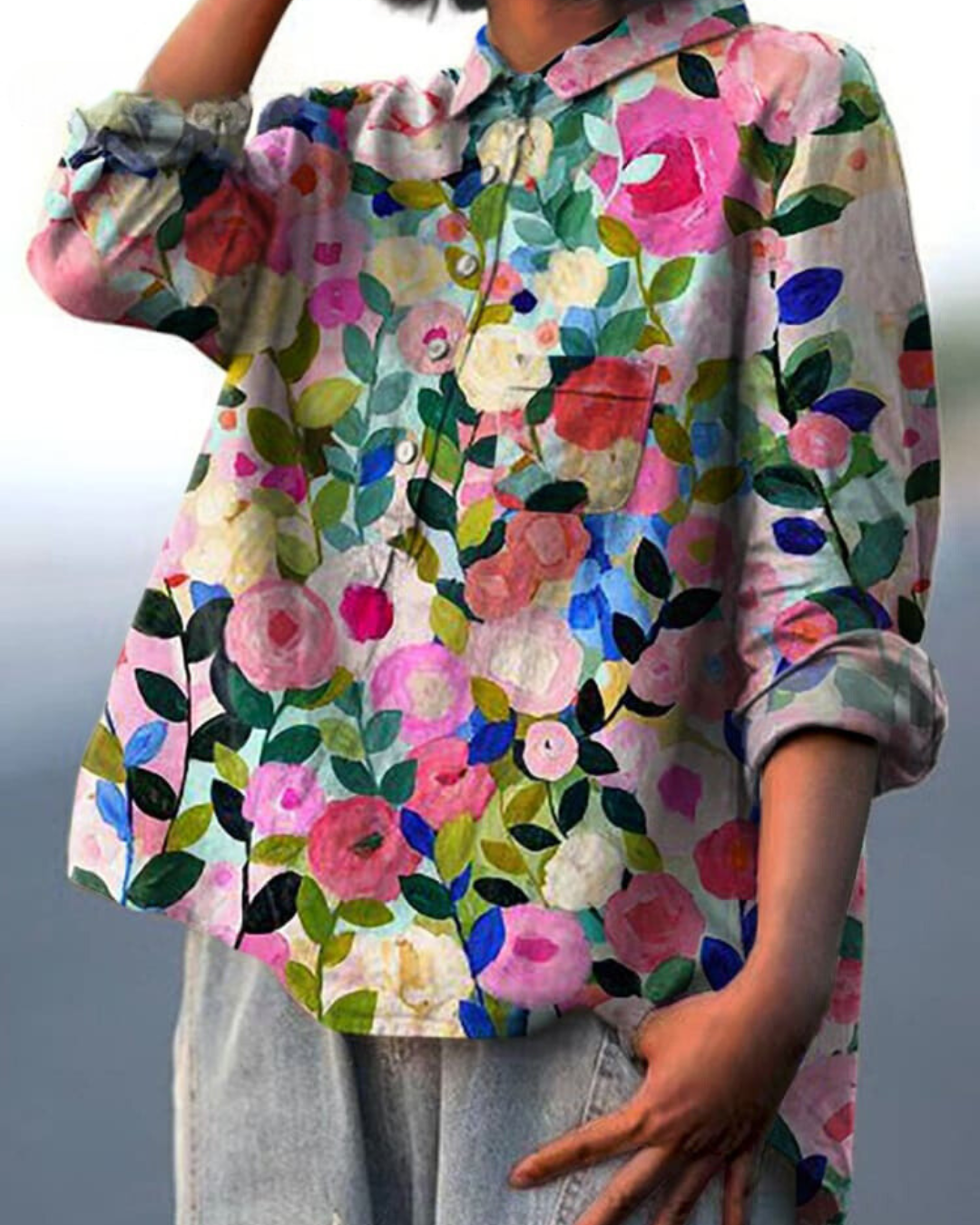 Monette | Floral Print Blouse
