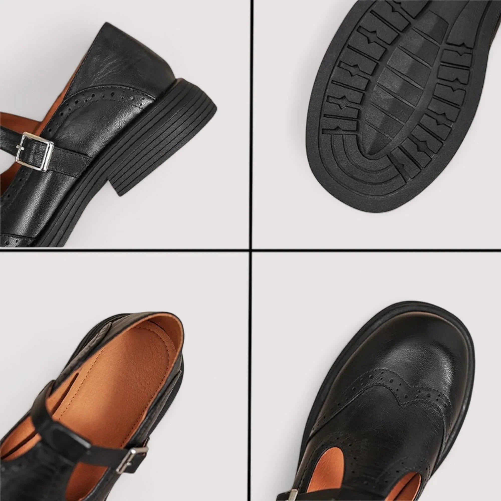 Delphine | Wide Fit Orthopedic Mary Jane Shoes