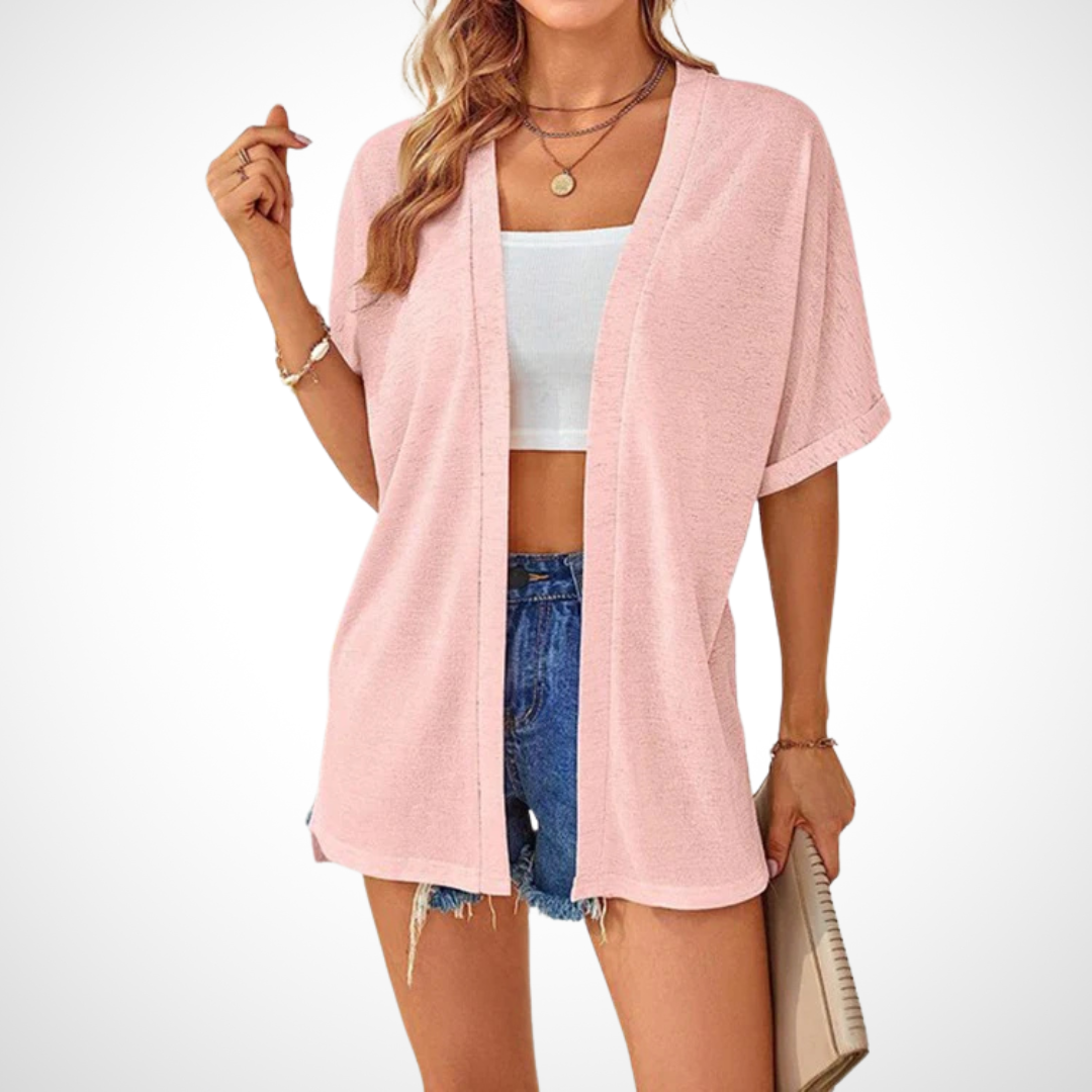 Ruth | Flowy Short Sleeve Cardigan