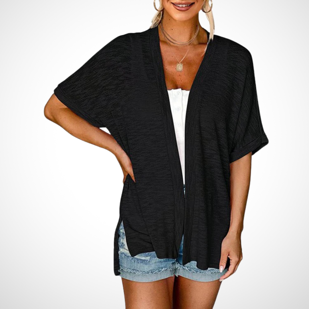 Ruth | Flowy Short Sleeve Cardigan
