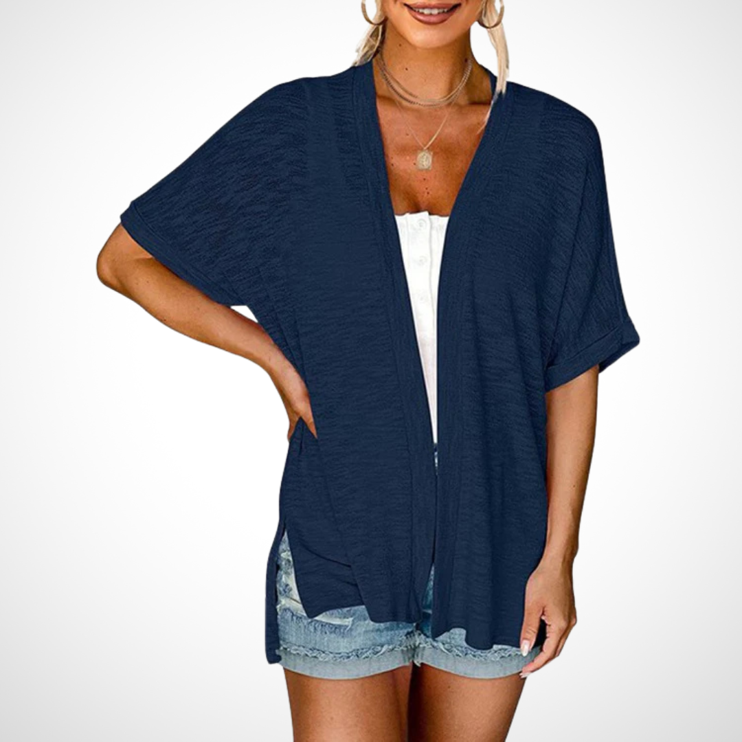 Ruth | Flowy Short Sleeve Cardigan