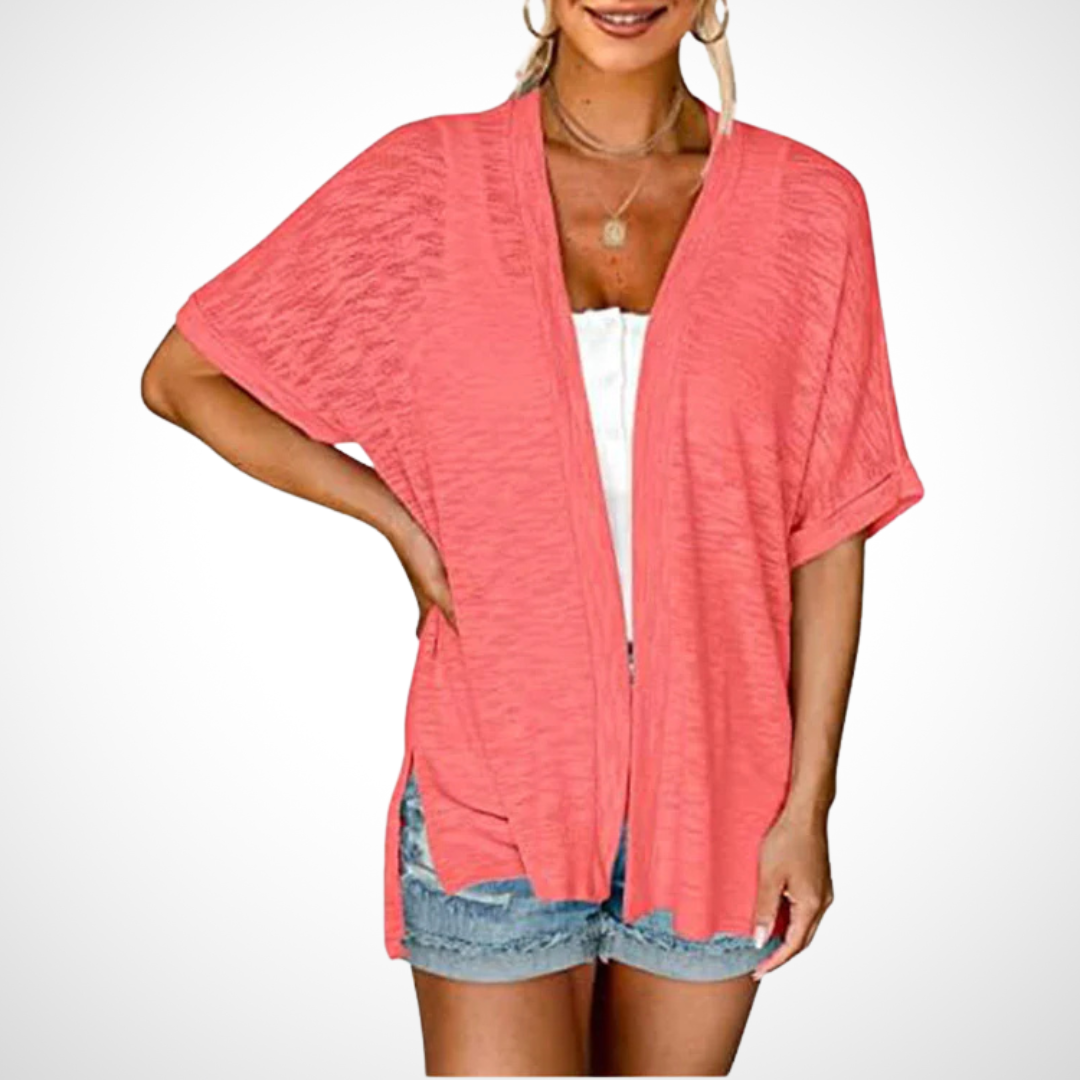 Ruth | Flowy Short Sleeve Cardigan