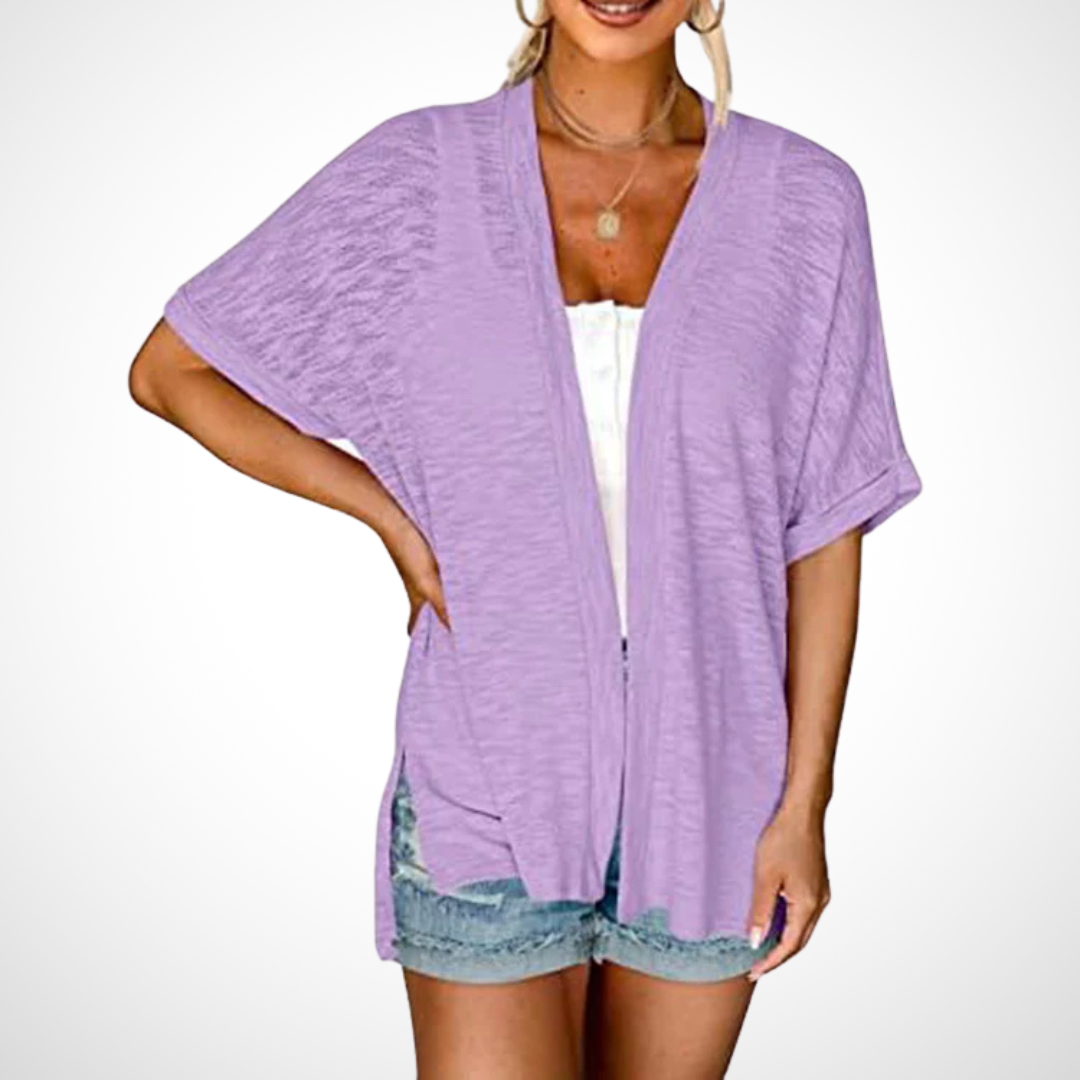 Ruth | Flowy Short Sleeve Cardigan