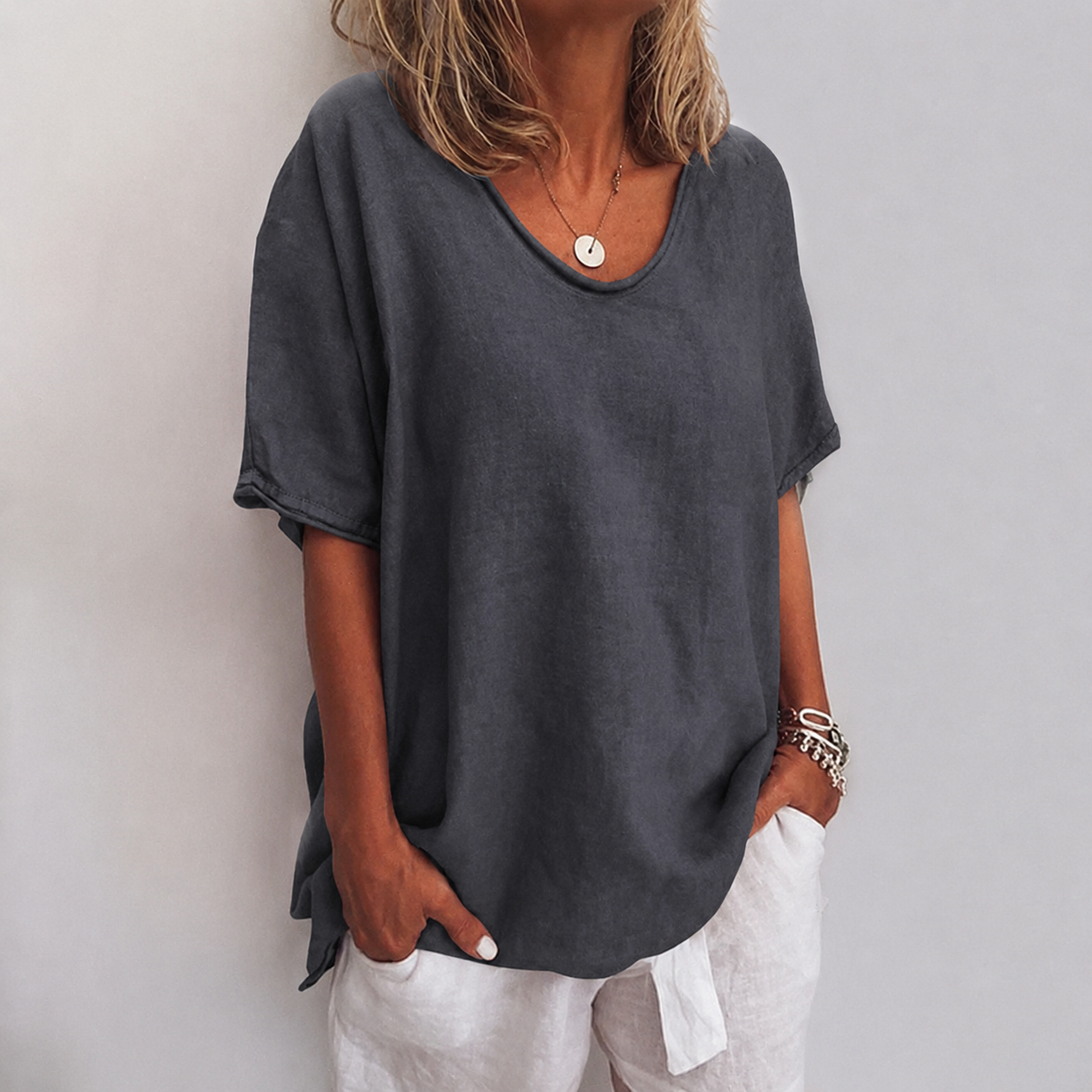 Kathleen | Loose Fit Casual Blouse