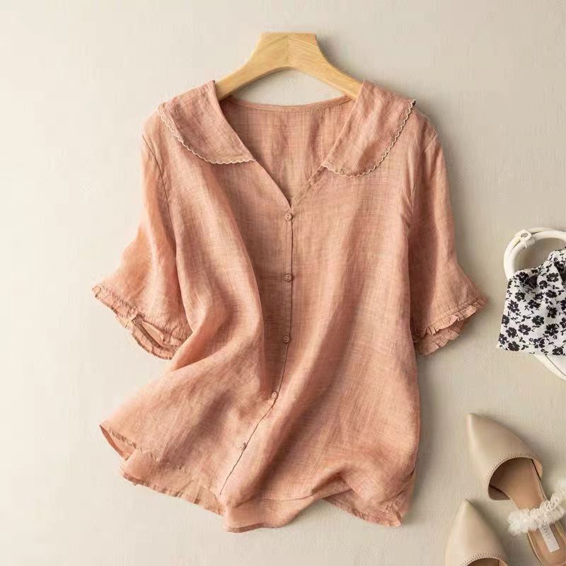 Kristi | Vintage Button Detail Blouse