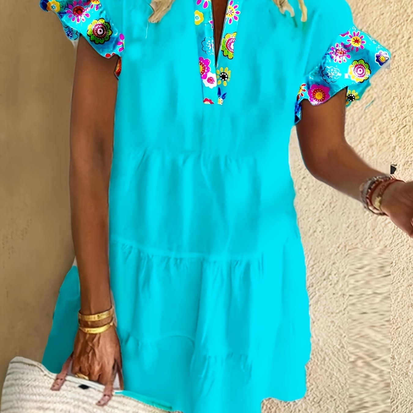 Karen | Lightweight Flare Boho Dress
