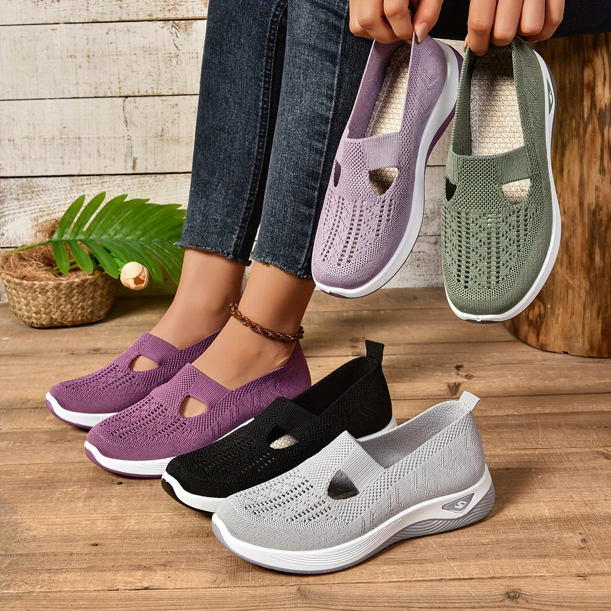 Estelle | Lightweight Orthopaedic Slip-On Shoes