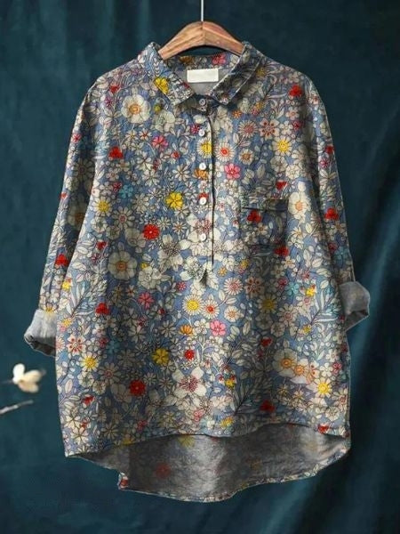 Monette | Floral Print Blouse