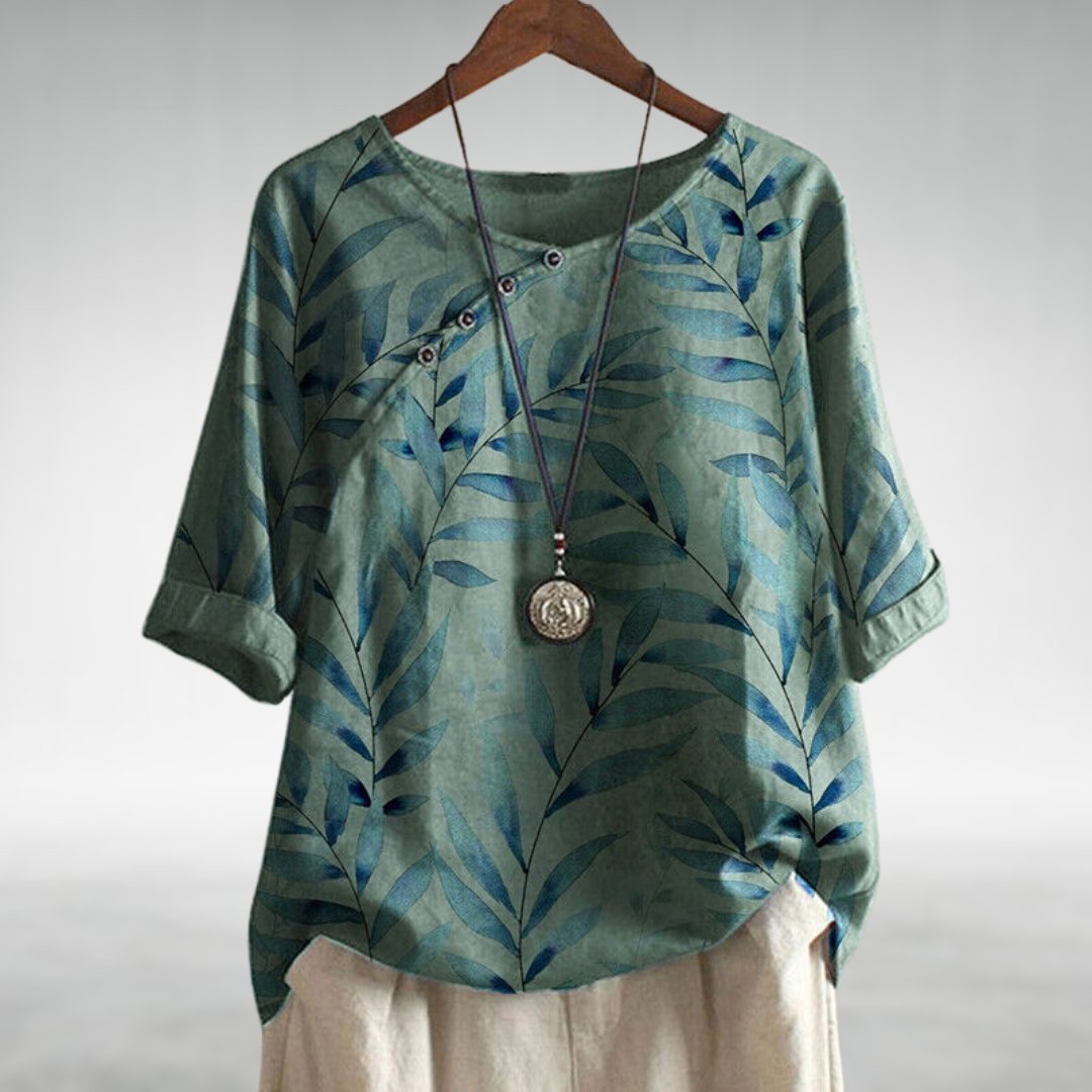 Toni | Chic Print Casual Blouse