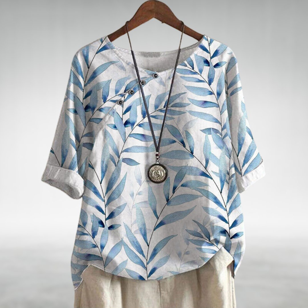 Toni | Chic Print Casual Blouse